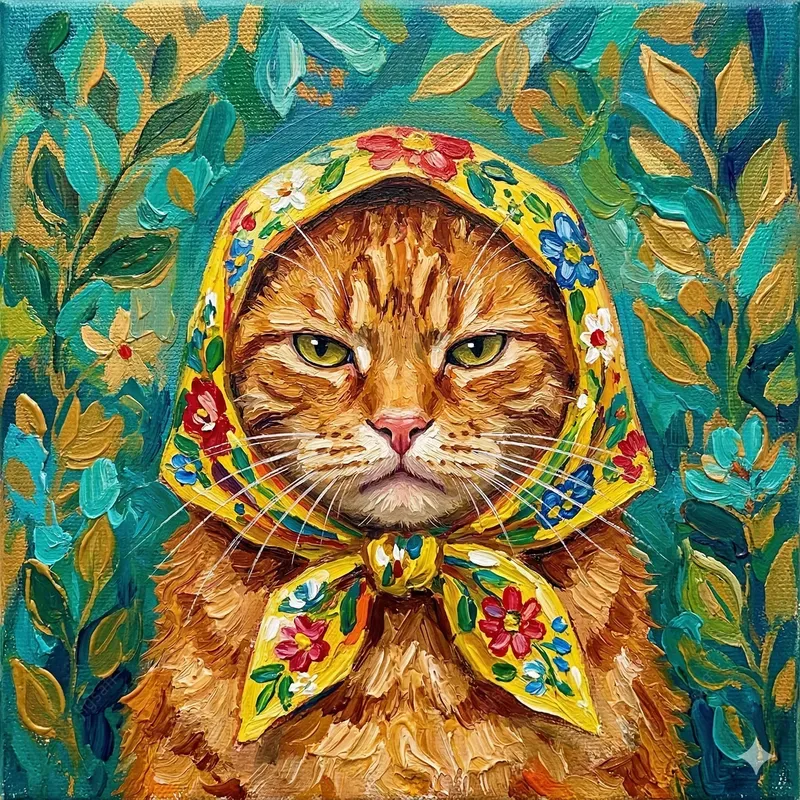 Quirky Painterly Animal Portraits