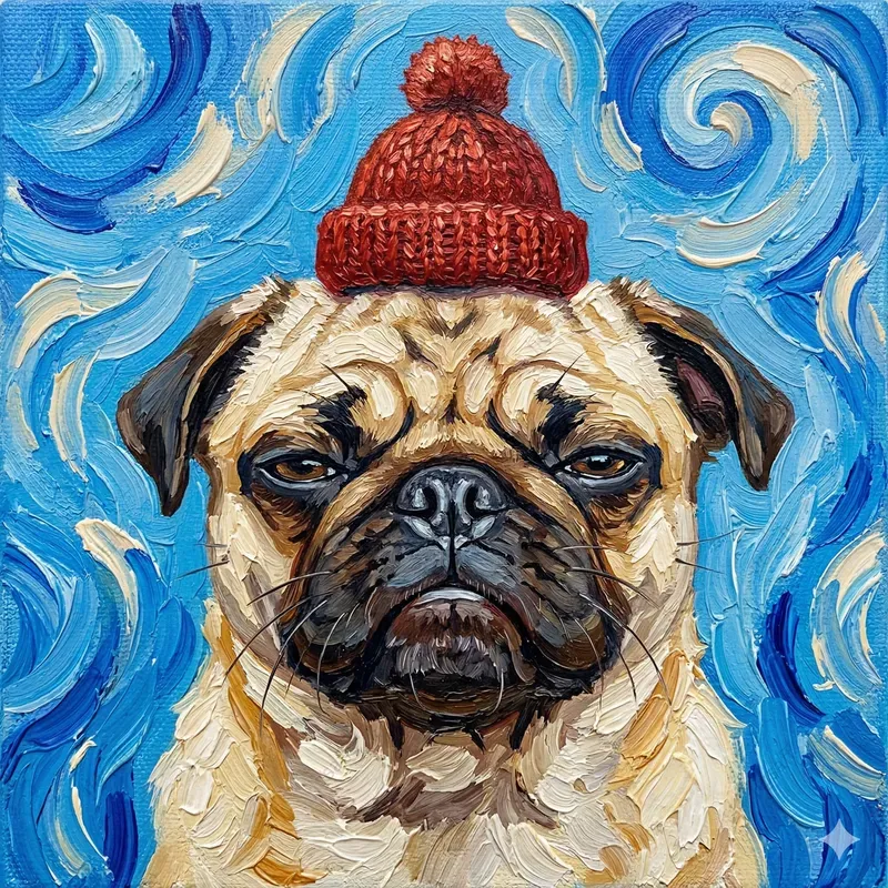 Quirky Painterly Animal Portraits
