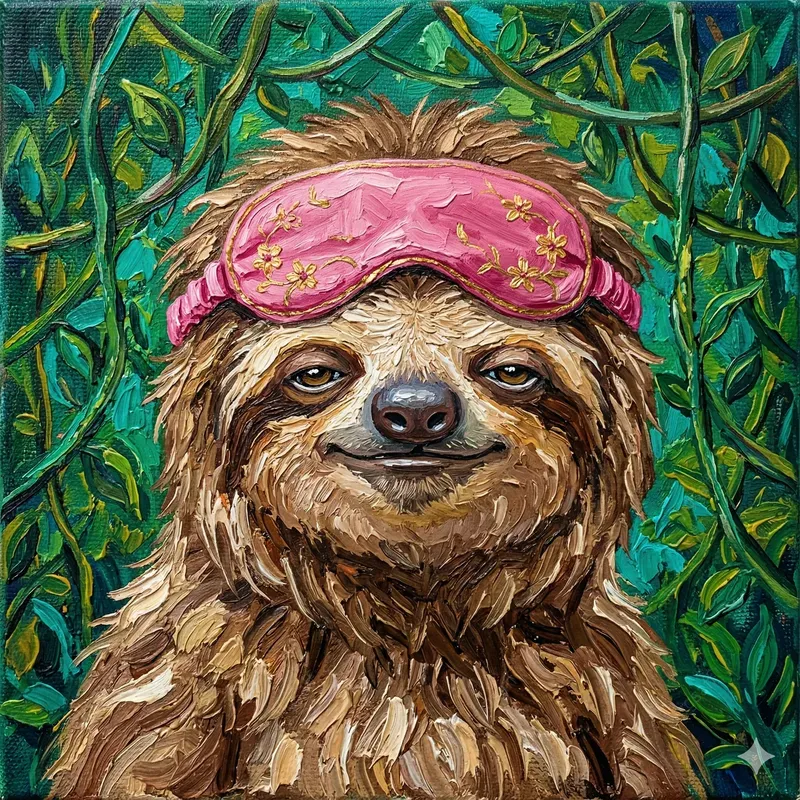 Quirky Painterly Animal Portraits