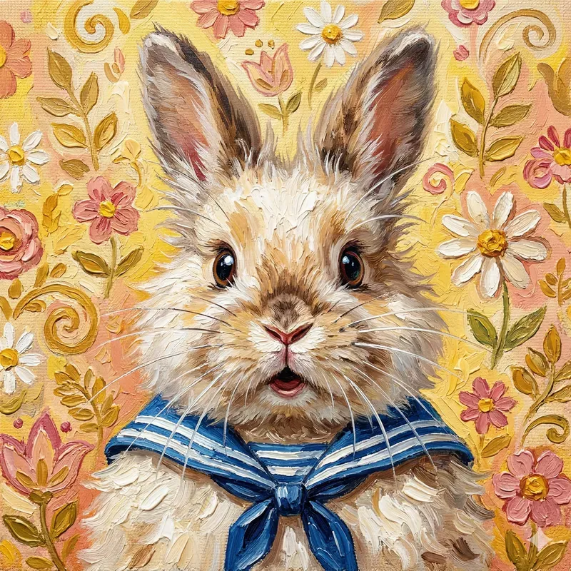 Quirky Painterly Animal Portraits