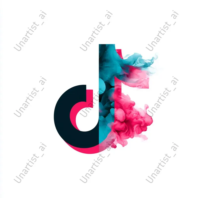 Split Tone Social Media Icon Logos