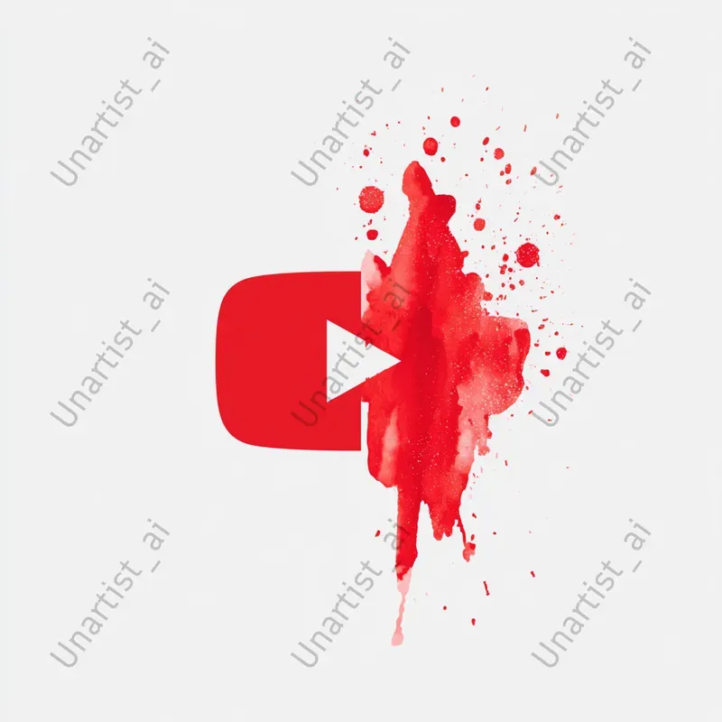 Split Tone Social Media Icon Logos