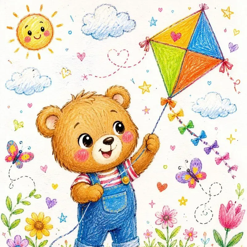 Cute Storybook Animal Art