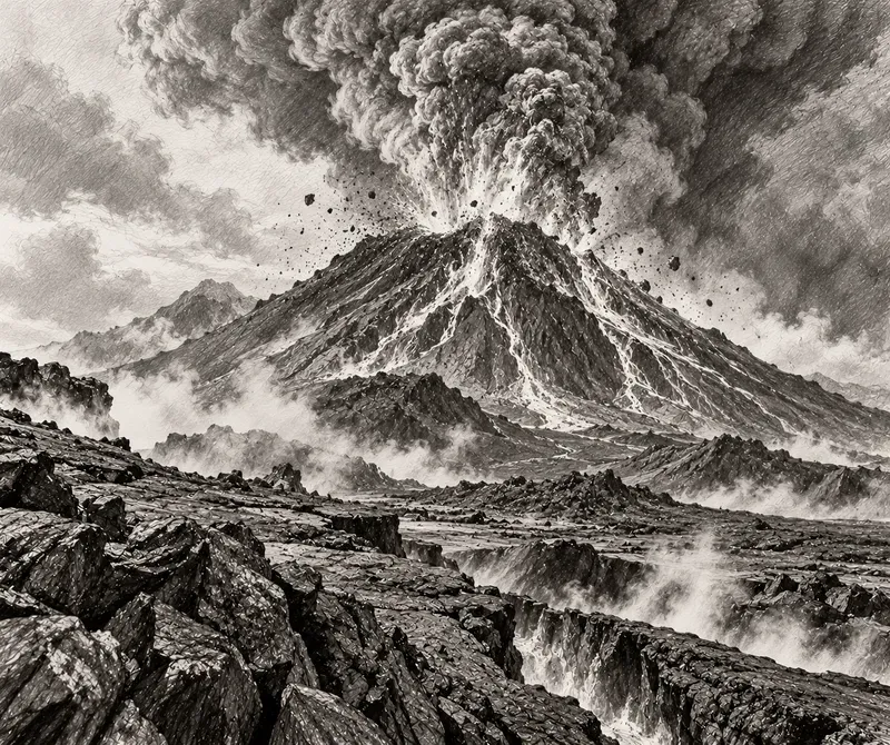 Epic Landscapes Pencil Sketch Collections