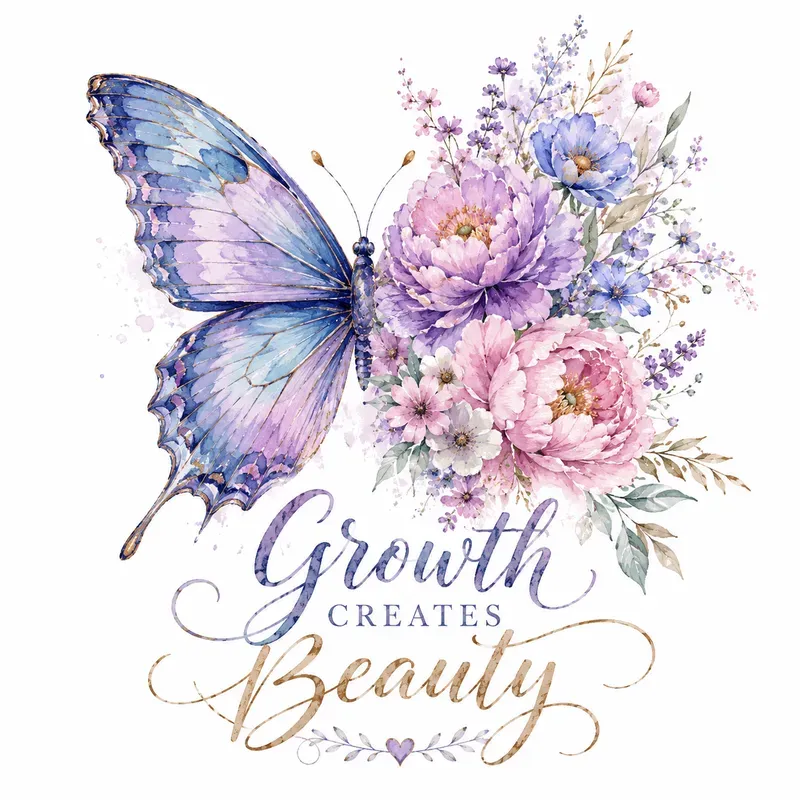 Butterfly Bloom Quote Art Tees