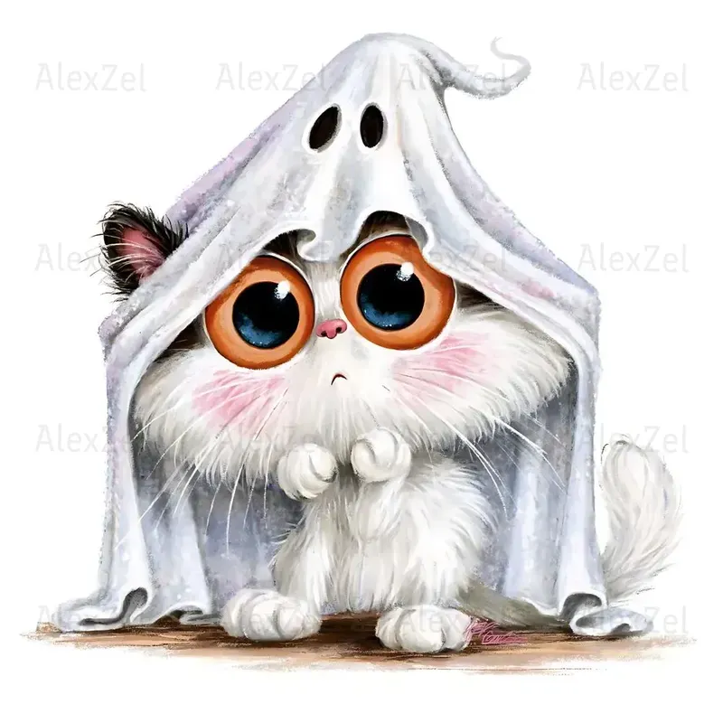 Cute Halloween Animals And Characters