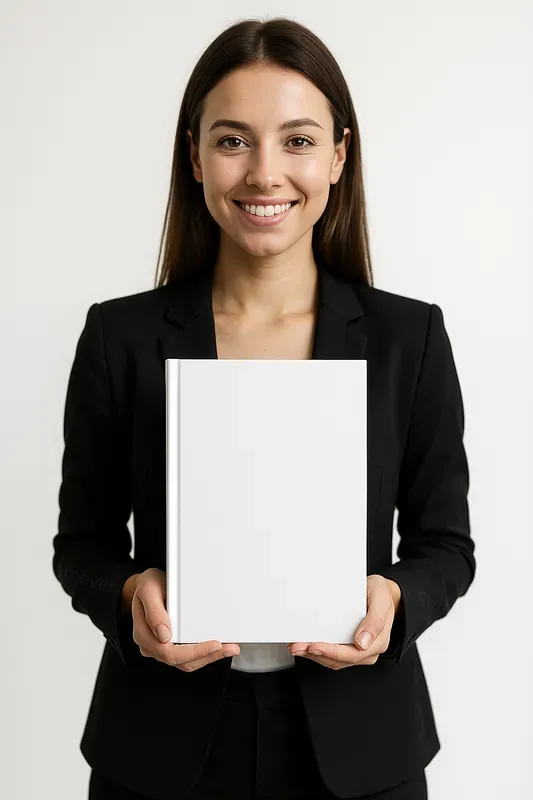 Professional Book Presentation Mockups
