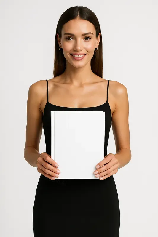 Professional Book Presentation Mockups