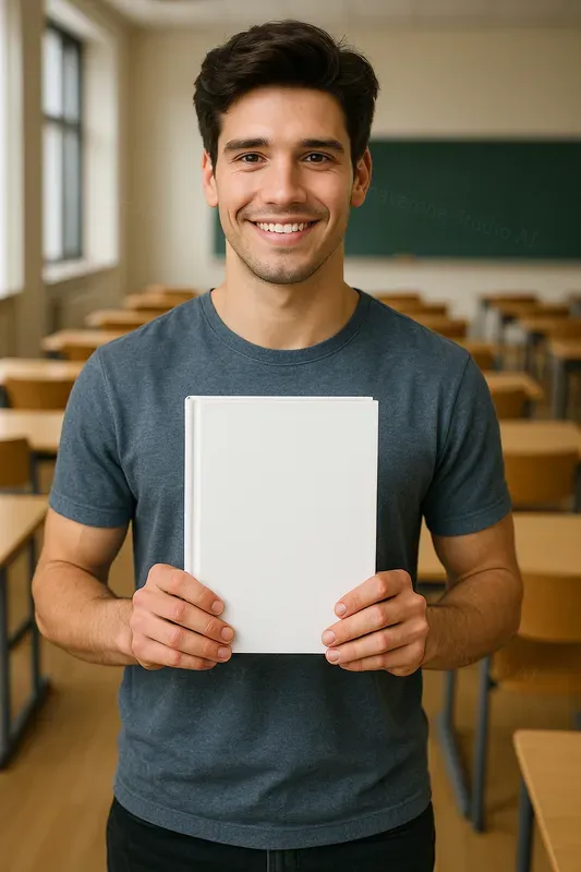 Professional Book Presentation Mockups
