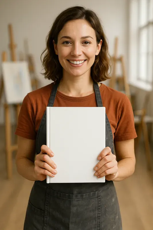 Professional Book Presentation Mockups
