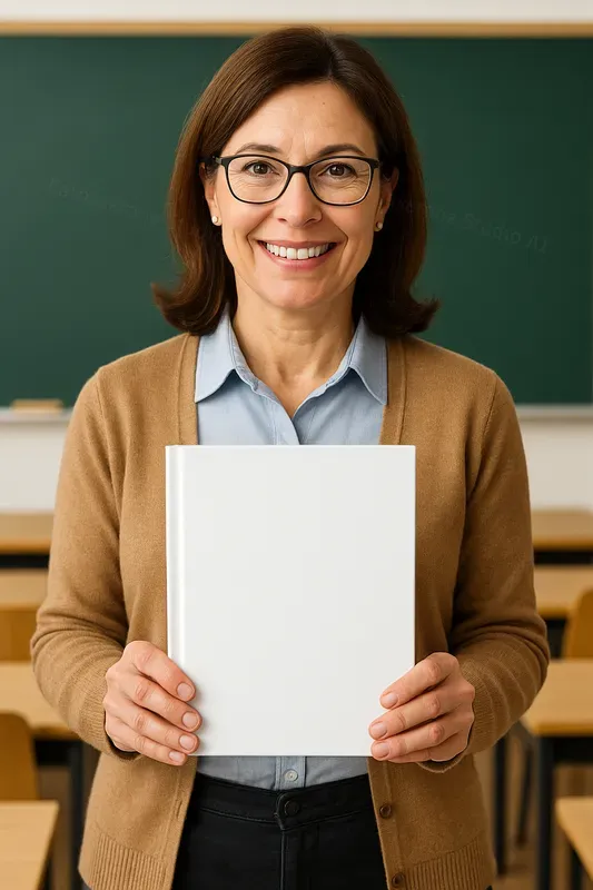 Professional Book Presentation Mockups