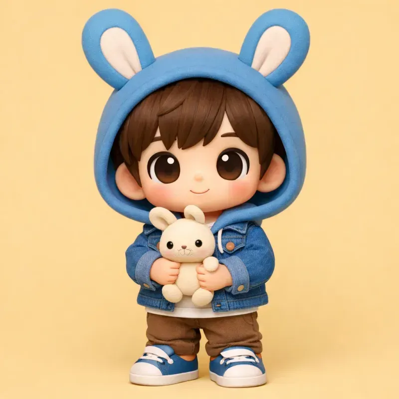 Cute 3D Chibi Characters