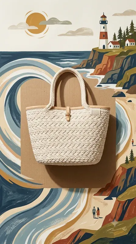 Retro Midcentury Ocean Product Layouts