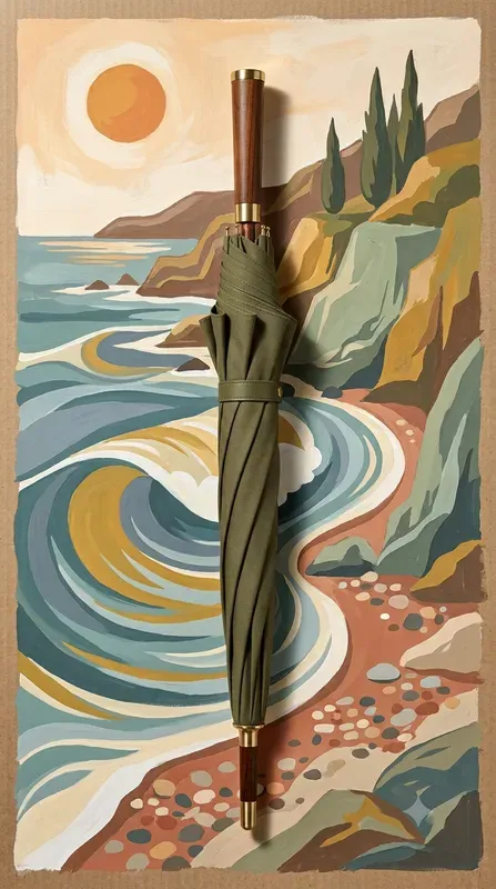 Retro Midcentury Ocean Product Layouts