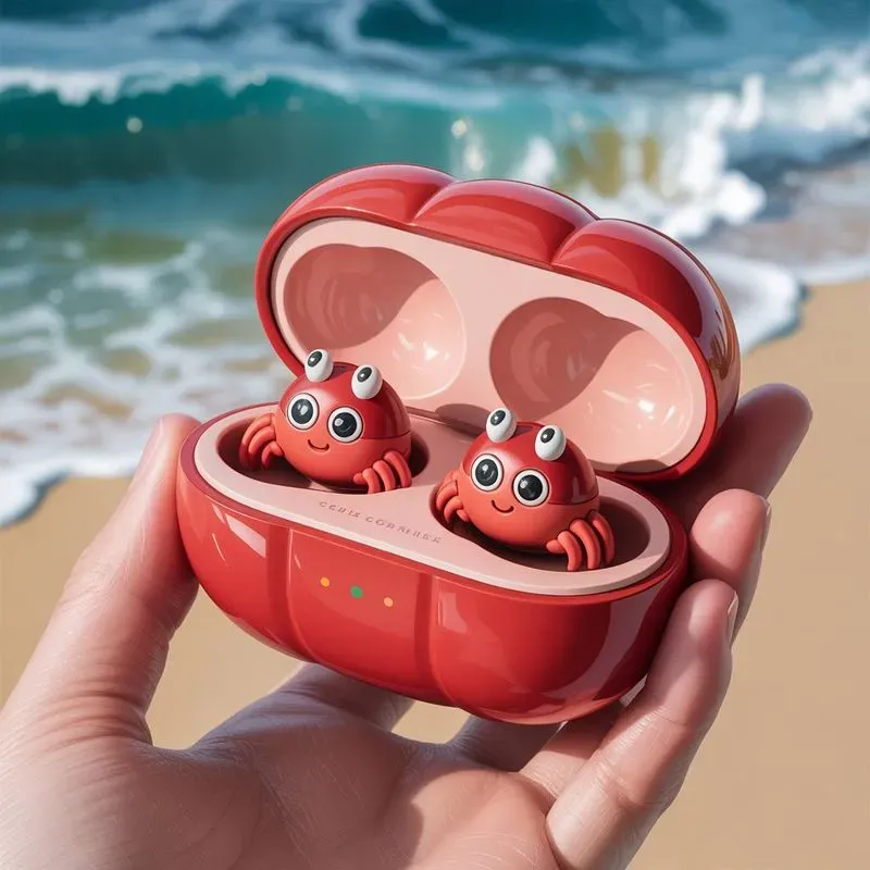 Whimsical Ocean Earbuds Fantasies