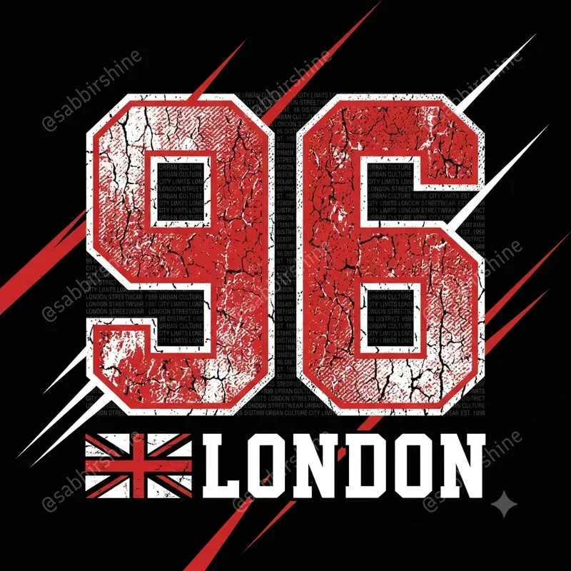 Urban Number Streetwear Generator