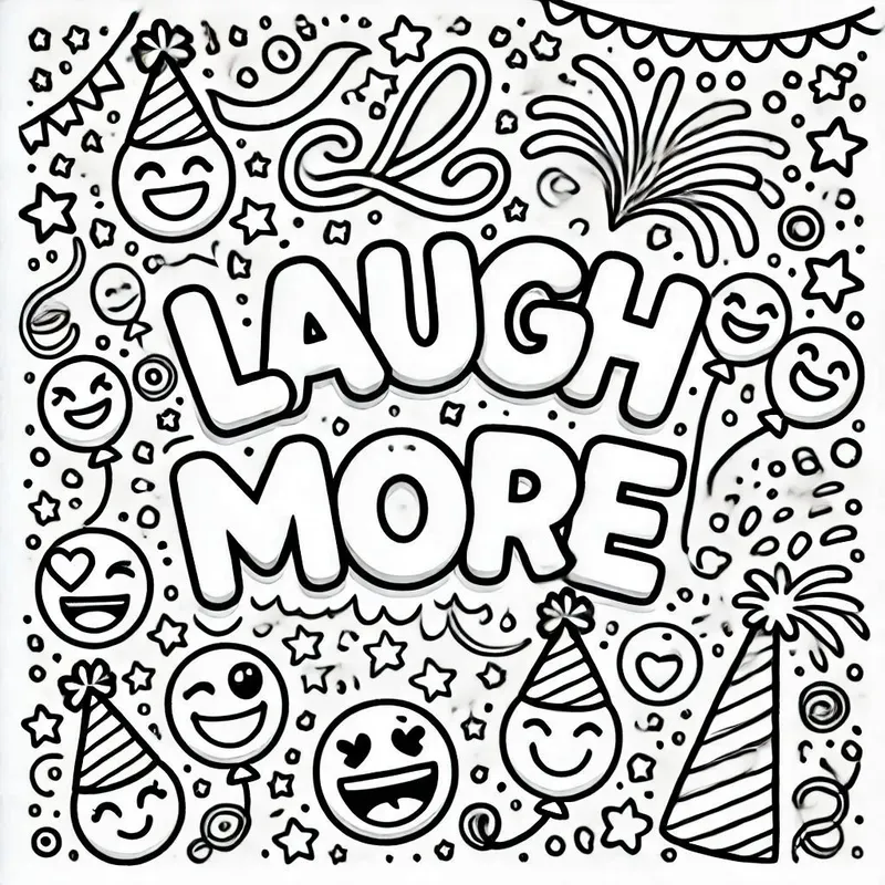 Positive Affirmations Coloring Pages