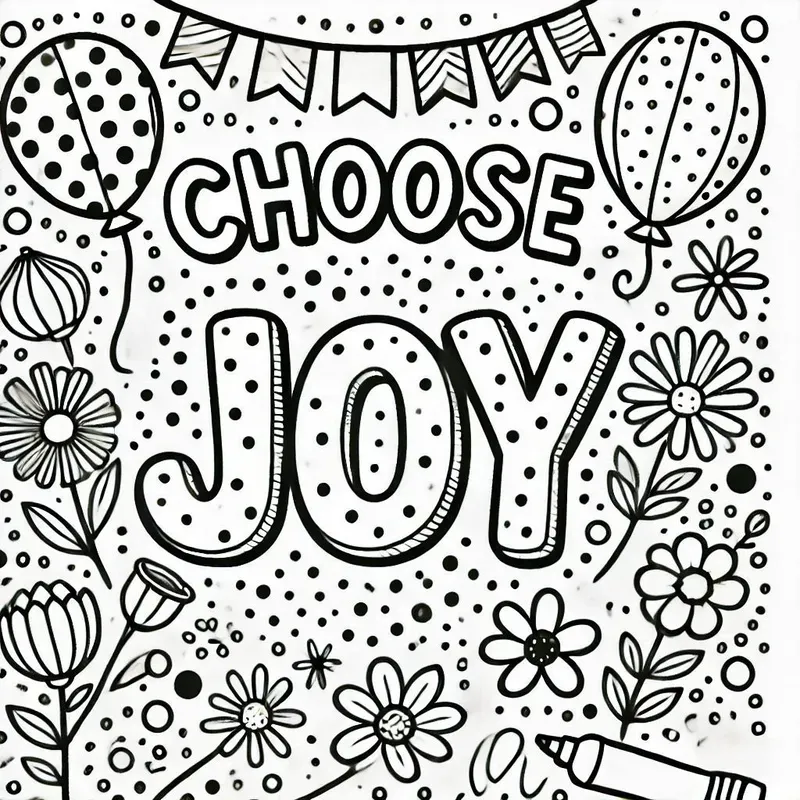 Positive Affirmations Coloring Pages