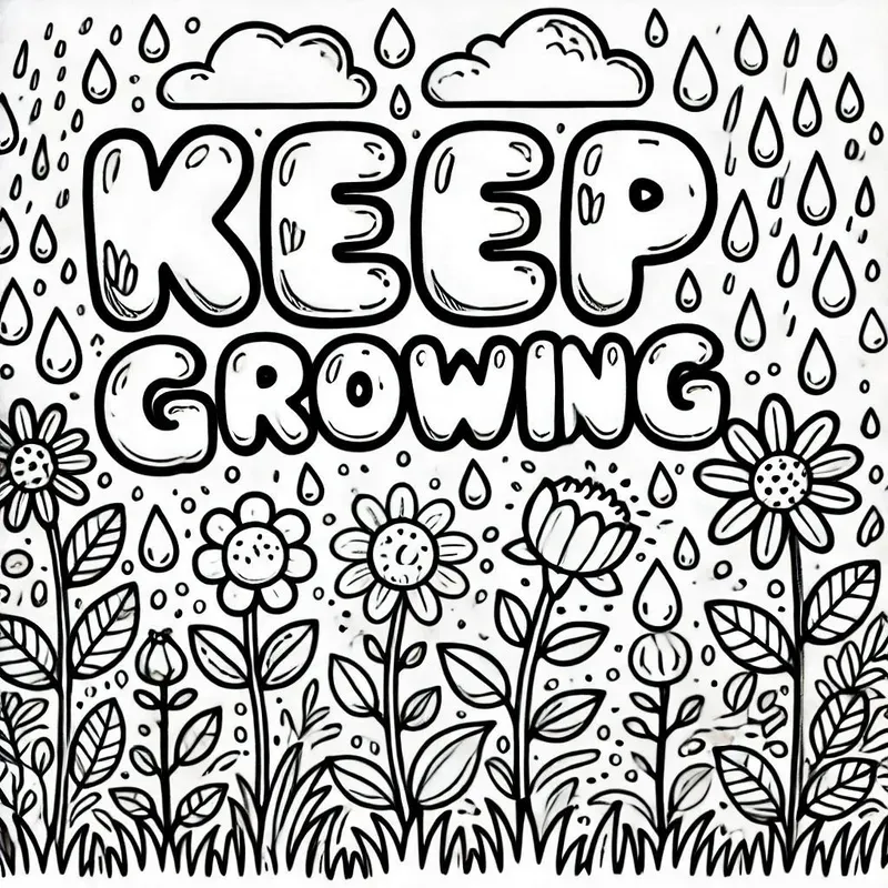 Positive Affirmations Coloring Pages