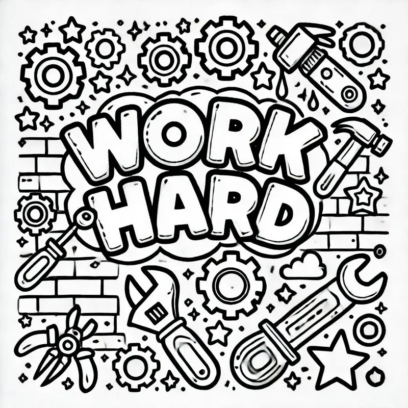 Positive Affirmations Coloring Pages