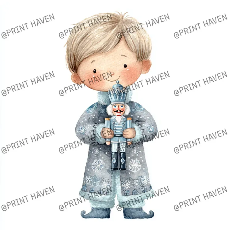 Welcome Winter Doll Cliparts