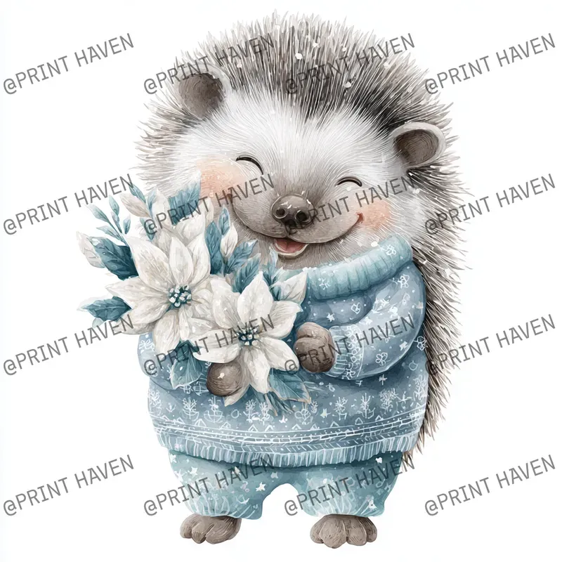 Welcome Winter Doll Cliparts