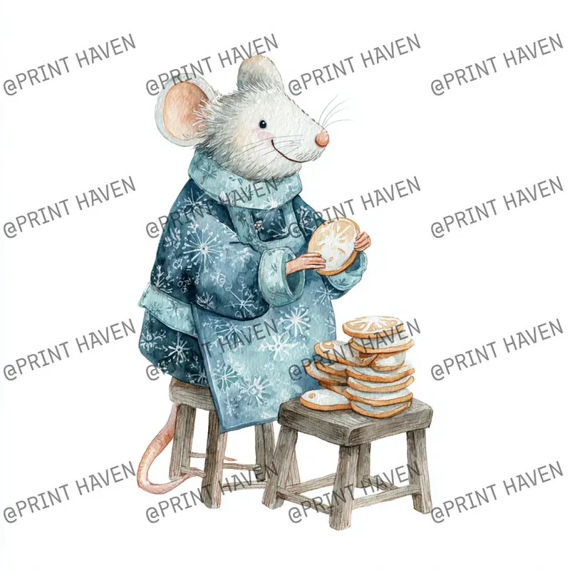Welcome Winter Doll Cliparts