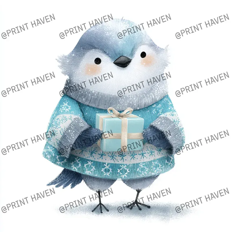 Welcome Winter Doll Cliparts