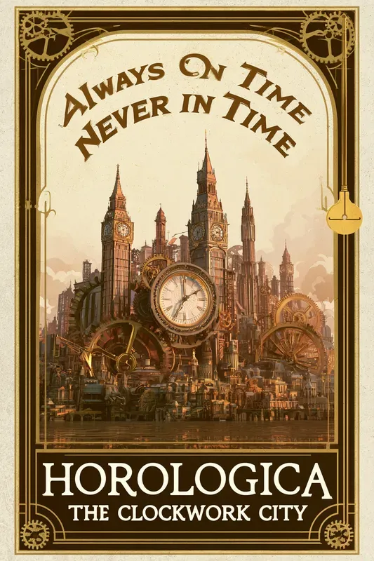 Fantasy Travel Poster Art Generator