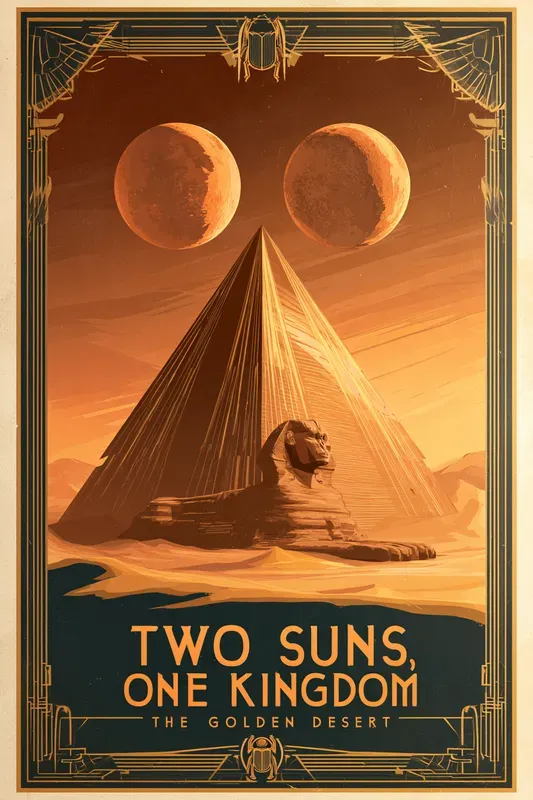 Fantasy Travel Poster Art Generator