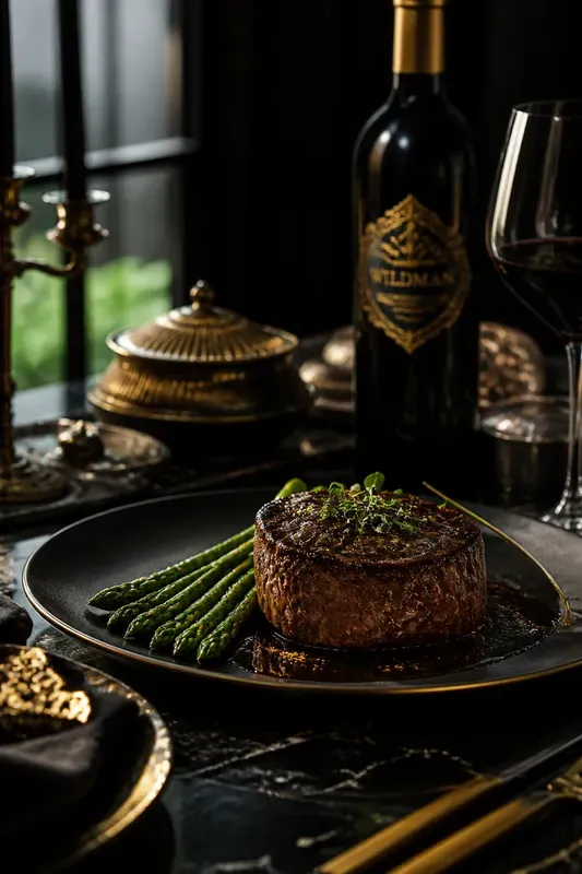 Mysterious Dark Food Photography