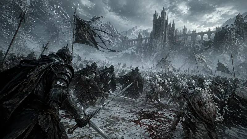 Dark Fantasy Knight Epic Scenes Collections