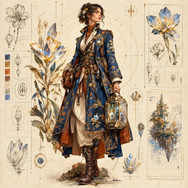 Concept Art Blueprint Portraits