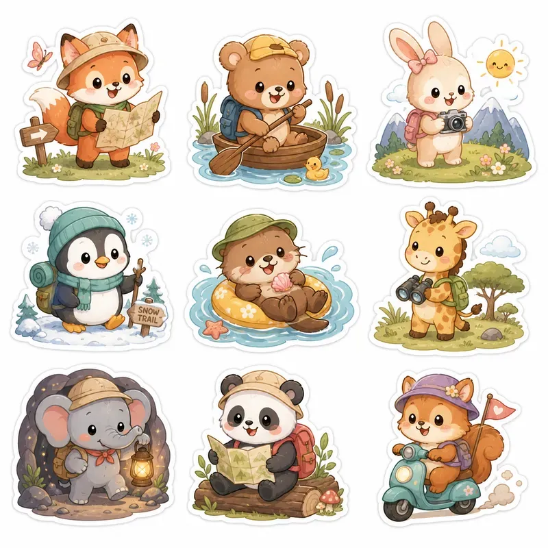 Etsy Kawaii Sticker Pack Generator