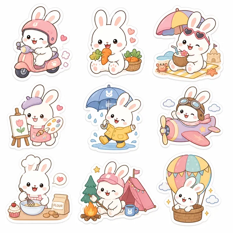 Etsy Kawaii Sticker Pack Generator