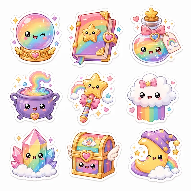 Etsy Kawaii Sticker Pack Generator