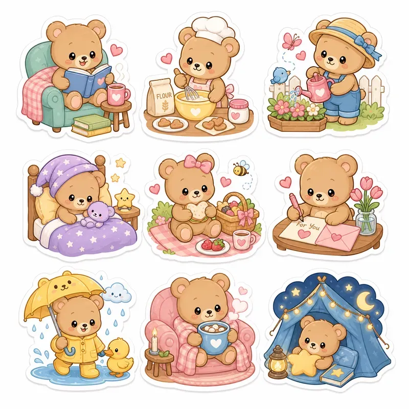 Etsy Kawaii Sticker Pack Generator