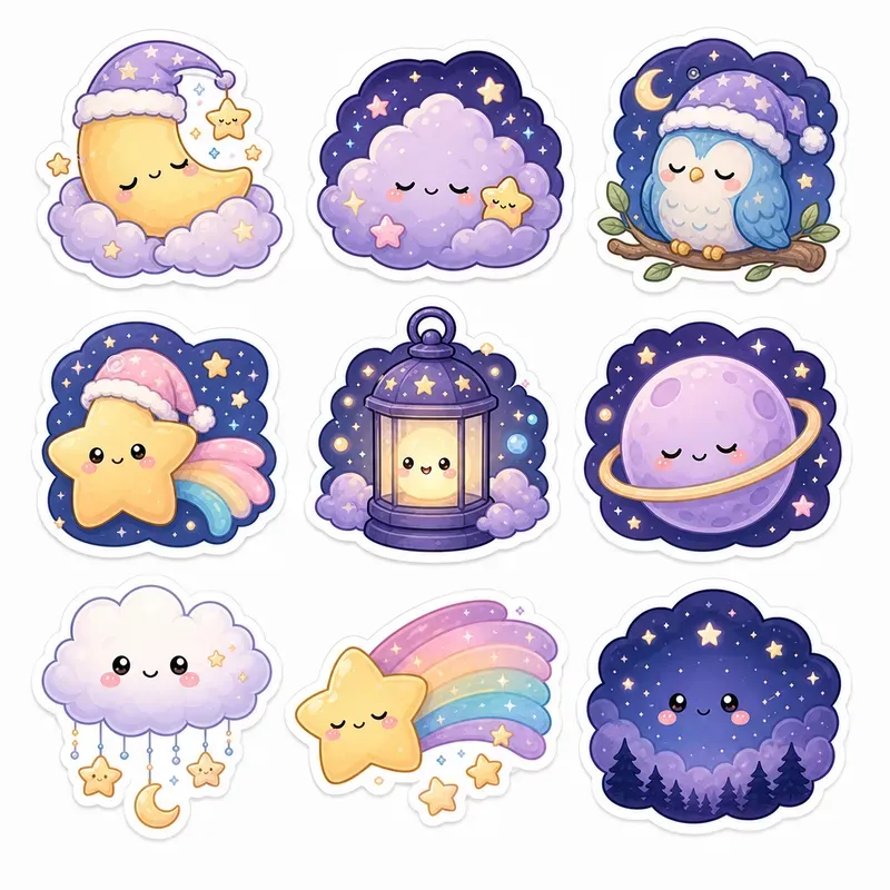 Etsy Kawaii Sticker Pack Generator