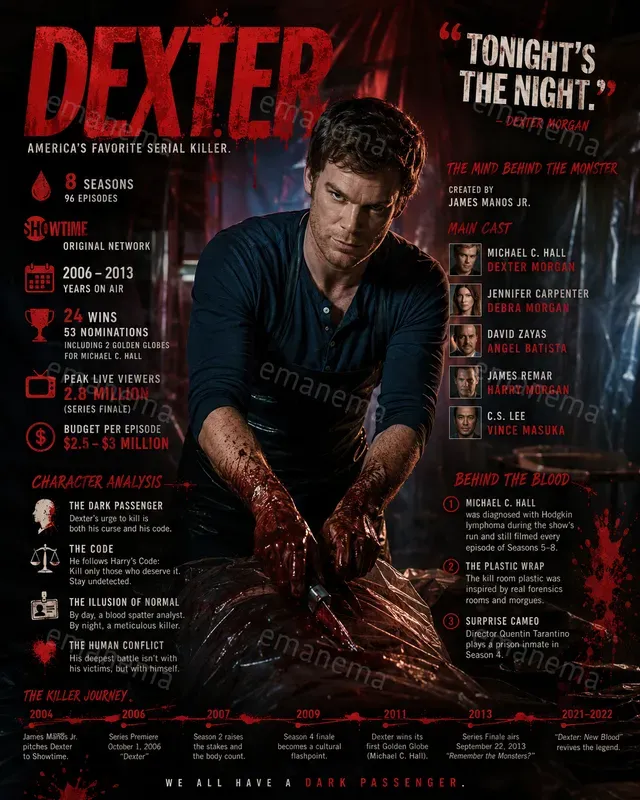 Iconic Tv Series Infographic Posters