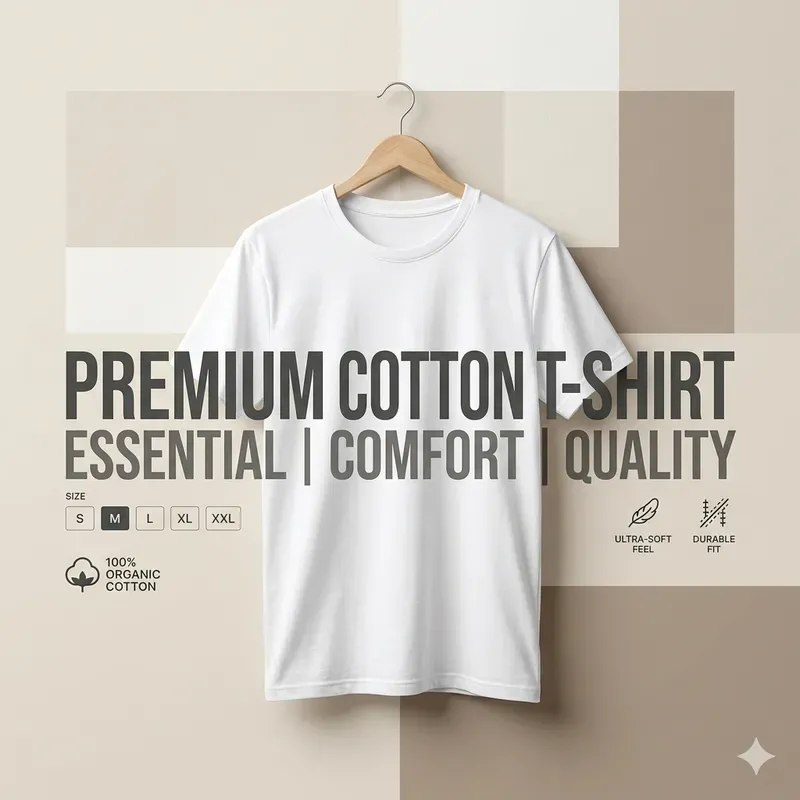 Highconverting Tshirt Product Ads