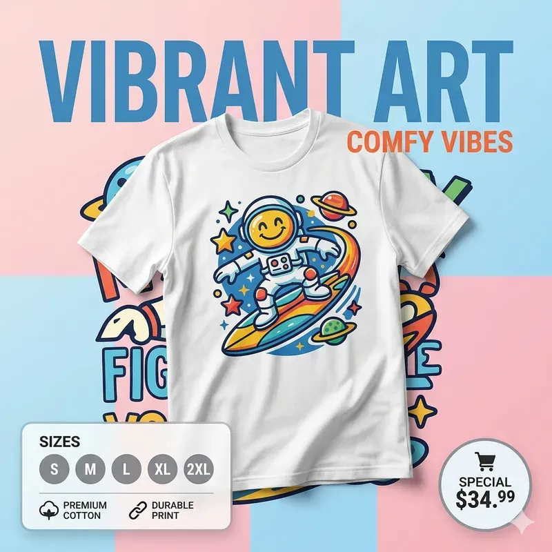 Highconverting Tshirt Product Ads