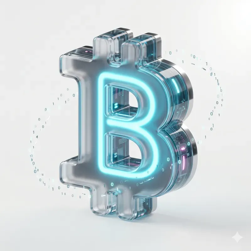 3D Glassmorphism Fintech App Icons