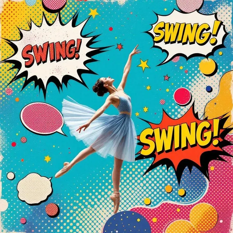 Retro Pop Art Comic Collage Portraits