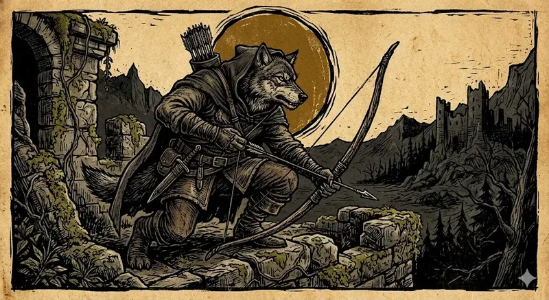 Animals Armed With Swords And Epic Poses