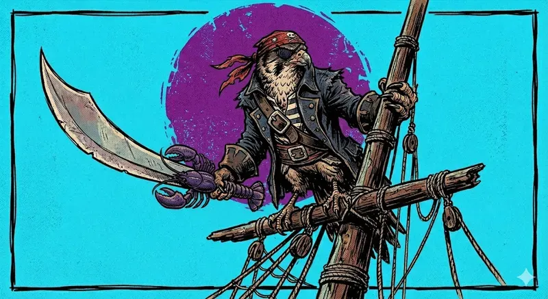 Animals Armed With Swords And Epic Poses