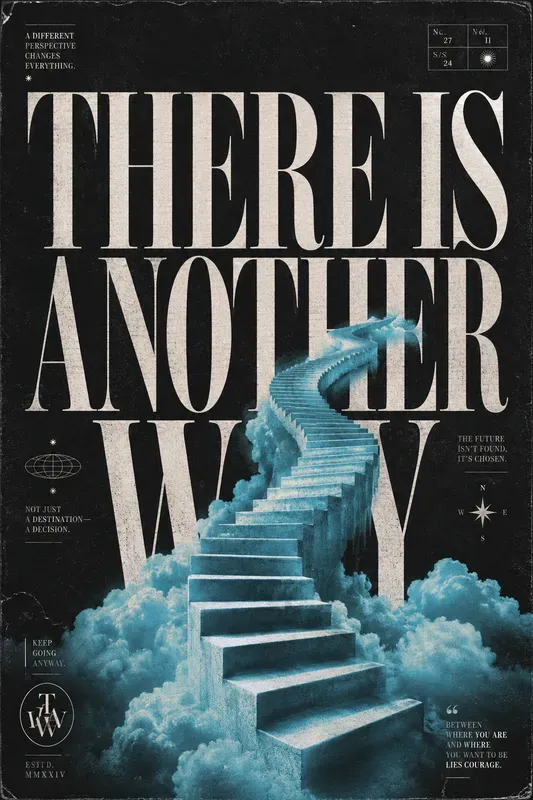 Poetic Editorial Duotone Posters