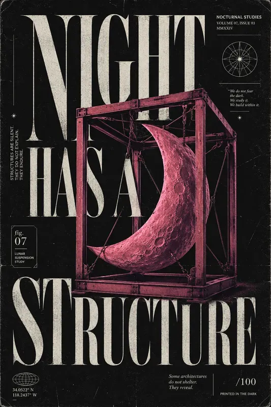 Poetic Editorial Duotone Posters