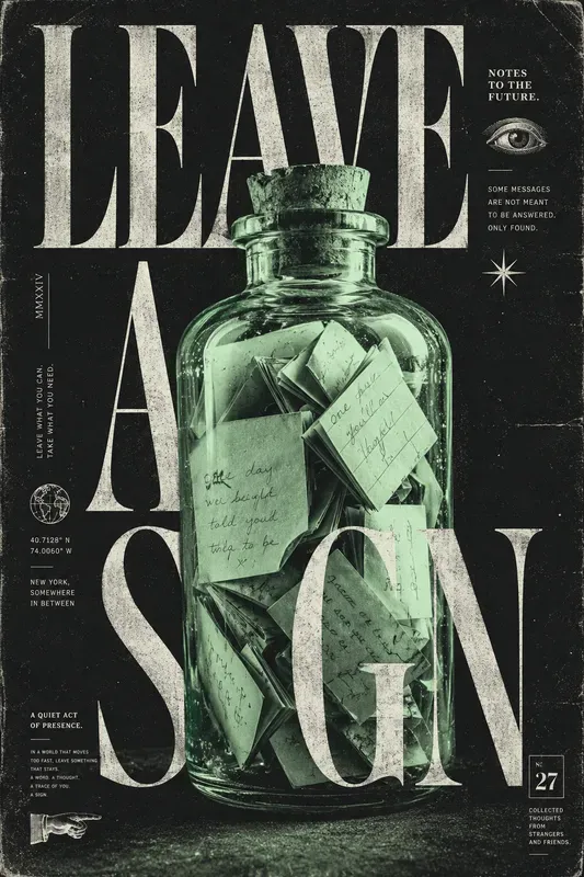 Poetic Editorial Duotone Posters