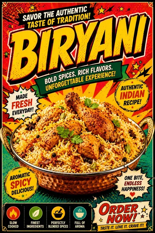 Viral Food Poster Creator Pros