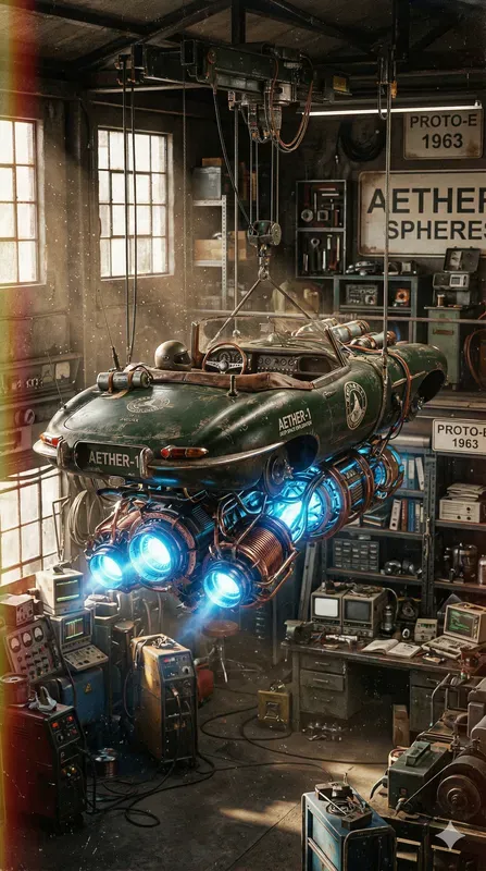 Retrofuturistic Garage Relics